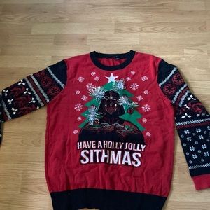 Star Wars Christmas sweater xl